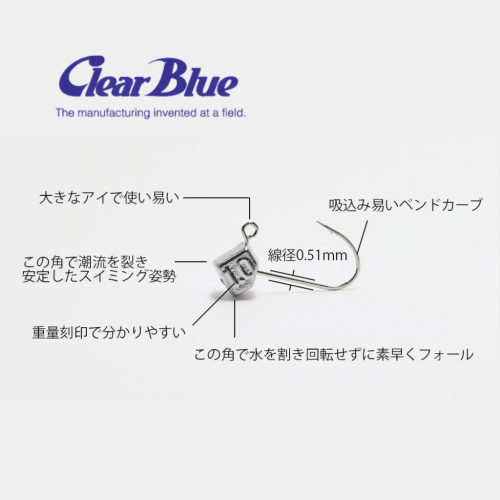Clear Blue Saikoro Head JR - 2