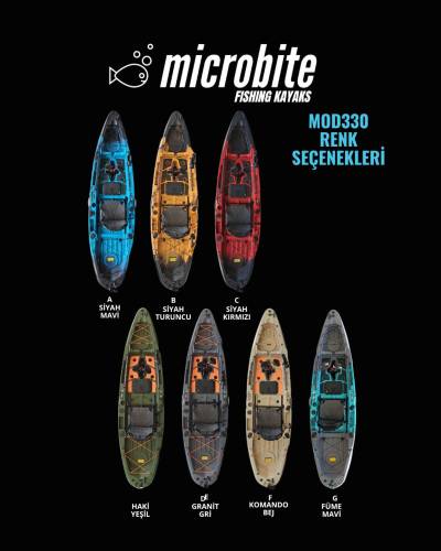 Microbite MOD330 Modüler Balıkçı Kanosu - 15