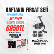 Mifine Microbite 8g + TSU Ranger 1000S